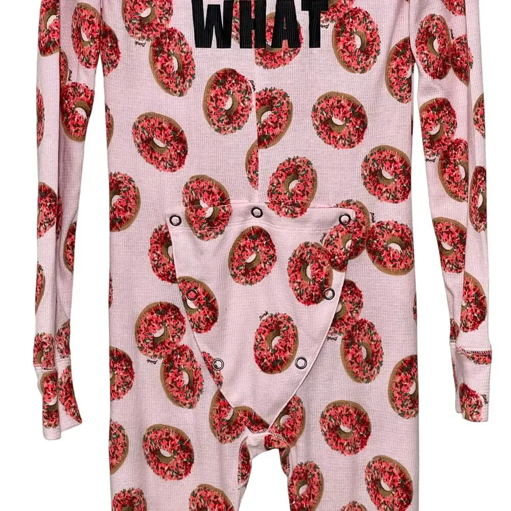 NWT SZ S PINK by Victoria’s Secret Donut Onesie - Picture 5 of 9